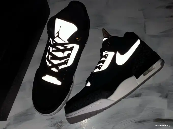 3 Tinker Black Grey Jordan Air Cement CK4348-007 0702